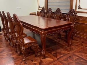 Sàn gỗ hoa văn hương lào